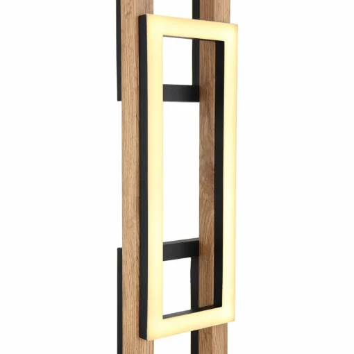 Globo Lampadaire LED Illa au design en bois| Lampadaires Led|Lampadaires
