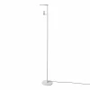 Carpyen Lampadaire LED Kelly, spot réglable, blanc/nickel| Lampadaires Led|Lampadaires