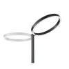 Knapstein Lampadaire LED Lana noir avec commande par gestes| Lampadaires Led|Lampadaires