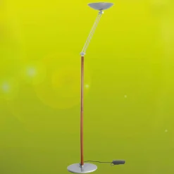 Aluminor Lampadaire LED Lib V, hauteur réglable, argenté| Lampadaires Led|Lampadaires