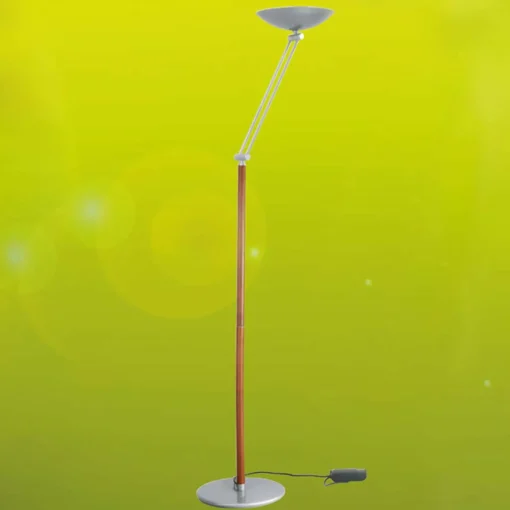 Aluminor Lampadaire LED Lib V, hauteur réglable, argenté| Lampadaires Led|Lampadaires