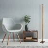 Näve Lampadaire LED Madera aspect bois, dimmable| Lampadaires Led|Lampadaires