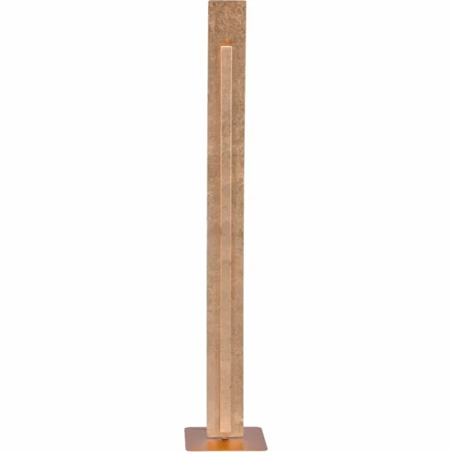 Paul Neuhaus Lampadaire LED Nevis moderne, aspect feuille d'or| Lampadaires Led|Lampadaires