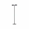 Viokef Lampadaire LED Nosto acier, abat-jour inclinable| Lampadaires Led|Lampadaires