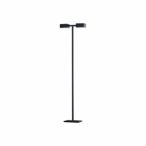 Viokef Lampadaire LED Nosto acier, abat-jour inclinable| Lampadaires Led|Lampadaires