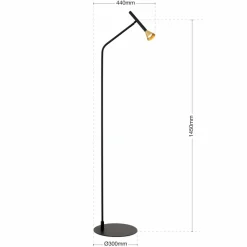 ORION Lampadaire LED Odeon avec variateur tactile| Lampadaires Led|Lampadaires