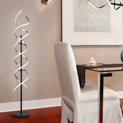 Trio Lighting Lampadaire LED Sequence, dimmable, CCT, aluminium| Lampadaires Led|Lampadaires