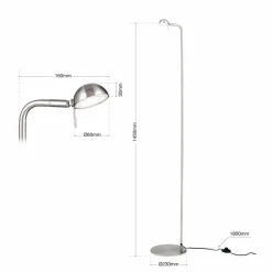 ORION Lampadaire LED Student à tête inclinable| Lampadaires Led|Lampadaires