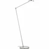 Knapstein Lampadaire LED Thea-S commande gestuelle, nickel| Lampadaires Led|Lampadaires
