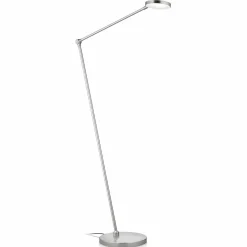 Knapstein Lampadaire LED Thea-S commande gestuelle, nickel| Lampadaires Led|Lampadaires