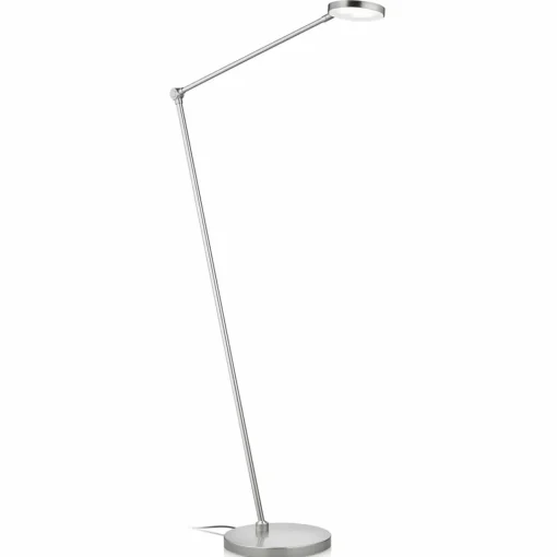 Knapstein Lampadaire LED Thea-S commande gestuelle, nickel| Lampadaires Led|Lampadaires