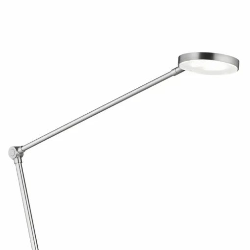 Knapstein Lampadaire LED Thea-S commande gestuelle, nickel| Lampadaires Led|Lampadaires