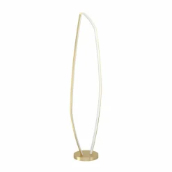 EGLO Lampadaire LED Vallerosa en laiton| Lampadaires Led|Lampadaires