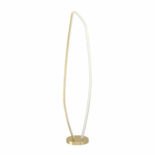 EGLO Lampadaire LED Vallerosa en laiton| Lampadaires Led|Lampadaires