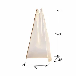 Schuller Valencia Lampadaire LED Velos, doré rosé, forme organique| Lampadaires Led|Lampadaires