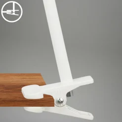 Briloner Lampe à pince LED rechargeable Tari, blanc, CCT, variateur tactile, USB| Luminaires Led D'Intérieur
