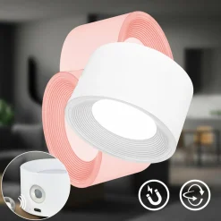 Briloner Lampe à pince LED rechargeable Tari, blanc, CCT, variateur tactile, USB| Luminaires Led D'Intérieur