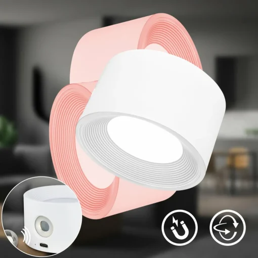 Briloner Lampe à pince LED rechargeable Tari, blanc, CCT, variateur tactile, USB| Luminaires Led D'Intérieur