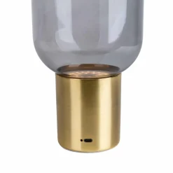 Näve Lampe à poser déco LED Albero batterie, pied doré| Lampes À Poser Led|Lampes À Poser Et Lampes De Table