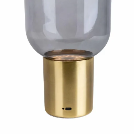 Näve Lampe à poser déco LED Albero batterie, pied doré| Lampes À Poser Led|Lampes À Poser Et Lampes De Table