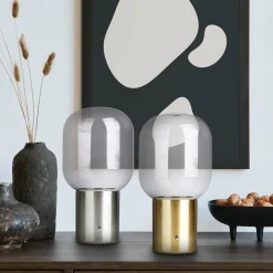 Näve Lampe à poser déco LED Albero batterie, pied doré| Lampes À Poser Led|Lampes À Poser Et Lampes De Table