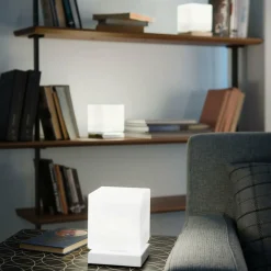 Fabas Luce Lampe à poser LED Brenta dorée avec variateur| Lampes À Poser Led|Lampes À Poser Et Lampes De Table