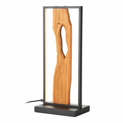 Brilliant Lampe à poser LED Chaumont en bois| Lampes À Poser Led|Lampes À Poser Et Lampes De Table
