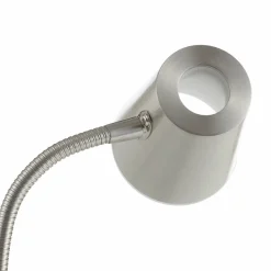 Trio Lighting Lampe à poser LED Narcos, aspect nickel| Lampes À Poser Led|Lampes À Poser Et Lampes De Table