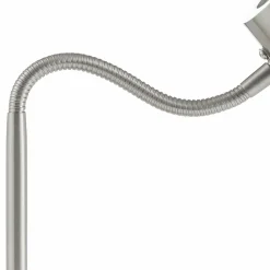 Trio Lighting Lampe à poser LED Narcos, aspect nickel| Lampes À Poser Led|Lampes À Poser Et Lampes De Table