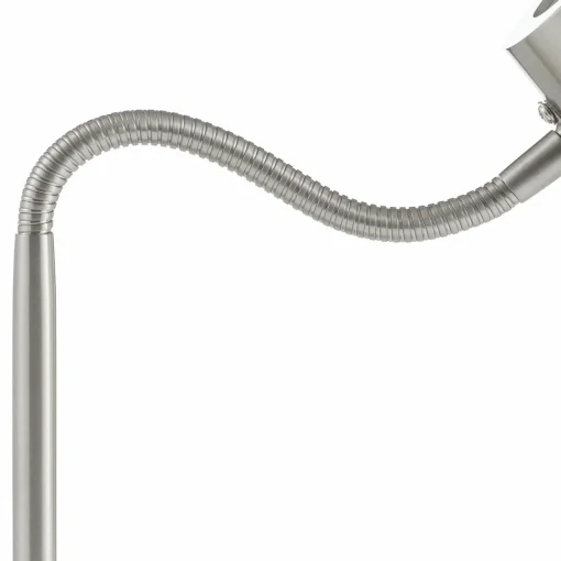 Trio Lighting Lampe à poser LED Narcos, aspect nickel| Lampes À Poser Led|Lampes À Poser Et Lampes De Table