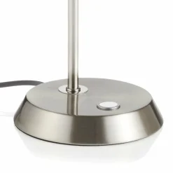 Trio Lighting Lampe à poser LED Narcos, aspect nickel| Lampes À Poser Led|Lampes À Poser Et Lampes De Table