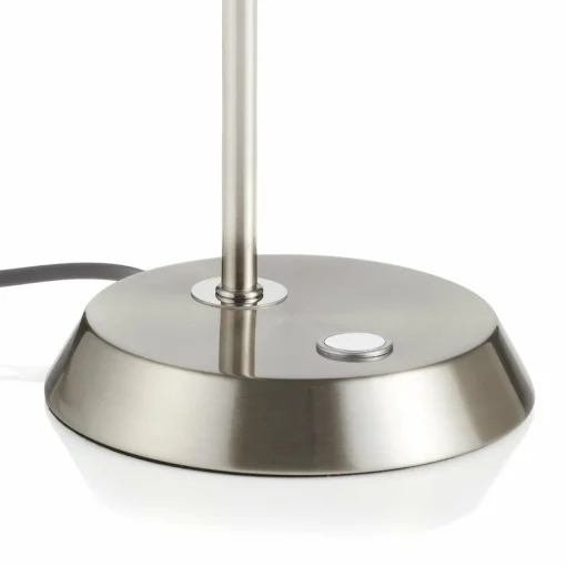 Trio Lighting Lampe à poser LED Narcos, aspect nickel| Lampes À Poser Led|Lampes À Poser Et Lampes De Table