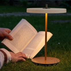 UMAGE Lampe à poser LED rechargeable Asteria Move blanc perle/laiton 31cm| Lampes À Poser Led|Lampes À Poser Et Lampes De Table