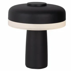 Näve Lampe à poser LED rechargeable Pilu noir hauteur 16,5cm métal Touchdim| Lampes À Poser Led|Lampes À Poser Et Lampes De Table
