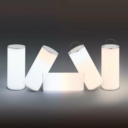 Fabas Luce Lampe à poser LED Thalia lumière réversible, blanc| Lampes À Poser Led|Lampes À Poser Et Lampes De Table