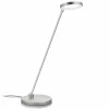 Knapstein Lampe à poser LED Thea-T, nickel mat| Lampes À Poser Led|Lampes À Poser Et Lampes De Table