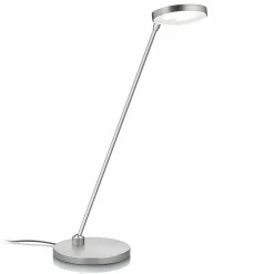 Knapstein Lampe à poser LED Thea-T, nickel mat| Lampes À Poser Led|Lampes À Poser Et Lampes De Table