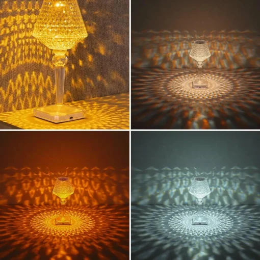 Globo Lampe à poser rechargeable LED Gixi, transparent/effet cristal, CCT| Lampes À Poser Led|Lampes À Poser Et Lampes De Table