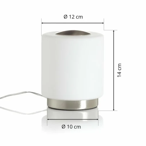 Fabas Luce Lampe à poser Simi variable avec fonction tactile| Lampes À Poser Led|Lampes À Poser Et Lampes De Table