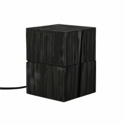 Trio Lighting Lampe à poser Treasure, noir, bois, pliable| Lampes À Poser Led|Lampes À Poser Et Lampes De Table