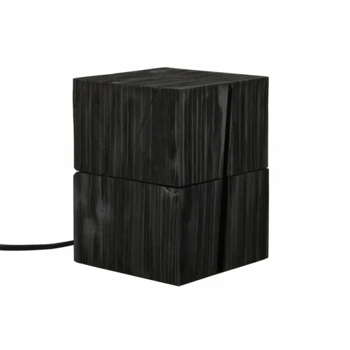Trio Lighting Lampe à poser Treasure, noir, bois, pliable| Lampes À Poser Led|Lampes À Poser Et Lampes De Table