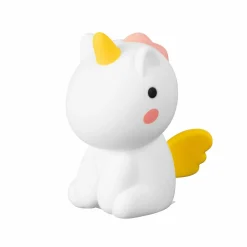 FH Lighting Lampe de chevet LED à accu Unicorno, licorne, RVB, intensité variable| Lampes À Poser Led|Lampes À Poser Et Lampes De Table
