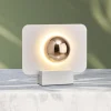Mantra Iluminación Lampe de table LED Alba, effet lumineux indirect, blanc| Lampes À Poser Led|Lampes À Poser Et Lampes De Table