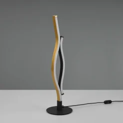 Trio Lighting Lampe de table LED Blaze, CCT, variateur à capteur, laiton| Lampes À Poser Led|Lampes À Poser Et Lampes De Table