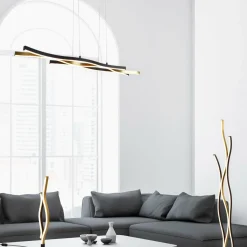 Trio Lighting Lampe de table LED Blaze, CCT, variateur à capteur, laiton| Lampes À Poser Led|Lampes À Poser Et Lampes De Table