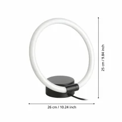 EGLO Lampe de table LED Caranacoa| Lampes À Poser Led|Lampes À Poser Et Lampes De Table
