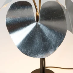 Holländer Lampe de table LED Controversia variateur argentée| Lampes À Poser Led|Lampes À Poser Et Lampes De Table