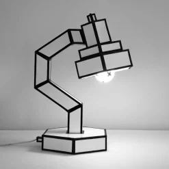 SELETTI Lampe de table LED Cut & Paste en carton recyclé| Lampes À Poser Led|Lampes À Poser Et Lampes De Table