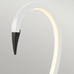 Elstead Lampe de table LED Flamingo, blanc, métal, hauteur 50 cm| Lampes À Poser Led|Lampes À Poser Et Lampes De Table