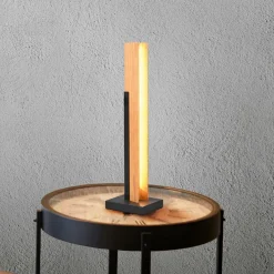 Trio Lighting Lampe de table LED Kerala avec variateur tactile| Lampes À Poser Led|Lampes À Poser Et Lampes De Table